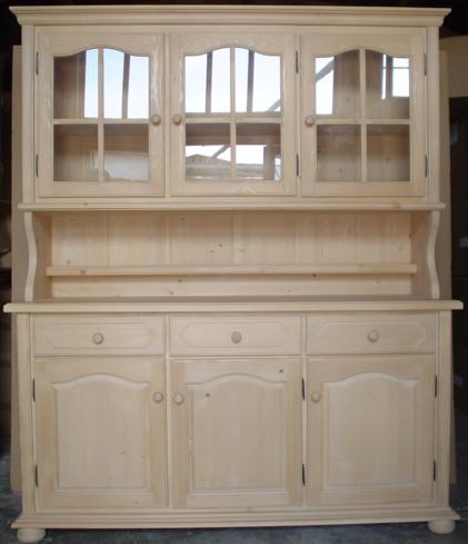 bufet rustic 6 usi 3 sertare